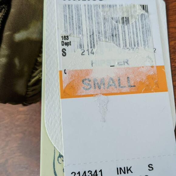 Lucky Brand Bikini Bottom Small Blue Green Tie Dye Ruffle Low Rise Swimsuit Pool - Picture 5 of 9